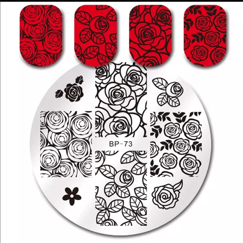 Nail Stamping Plate Manicure Nail Art Image Plate